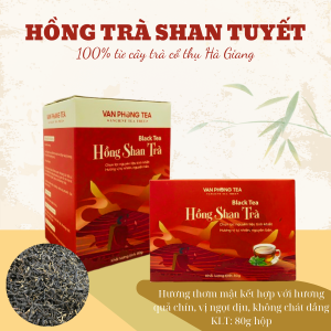 Hồng Trà Shan Tuyết Cổ Thụ (Hộp 80g)