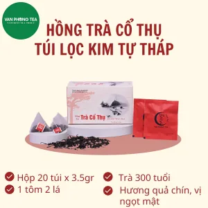 Hồng Trà Shan Tuyết Cổ Thụ (Túi lọc tam giác)