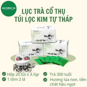 Lục Trà Shan Tuyết Cổ Thụ (Túi lọc tam giác)