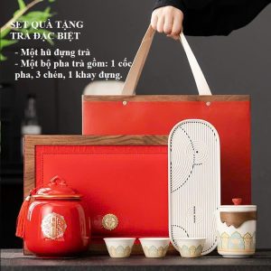 Set Trà Sang - Đỏ